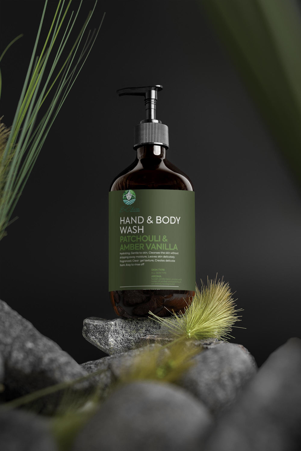 Hand & Body Wash, Patchouli & Amber Vanilla