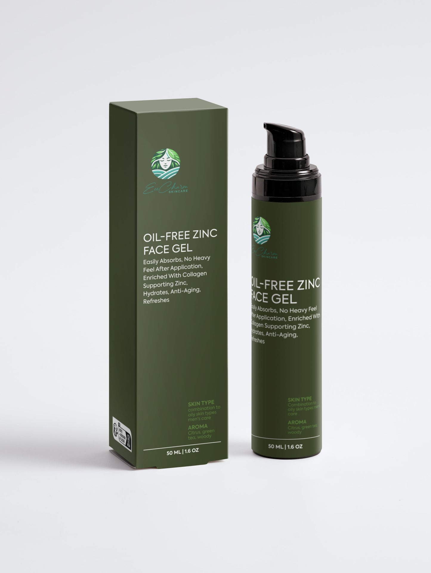 
                  
                    Oil-Free Zinc Face Gel for Men
                  
                